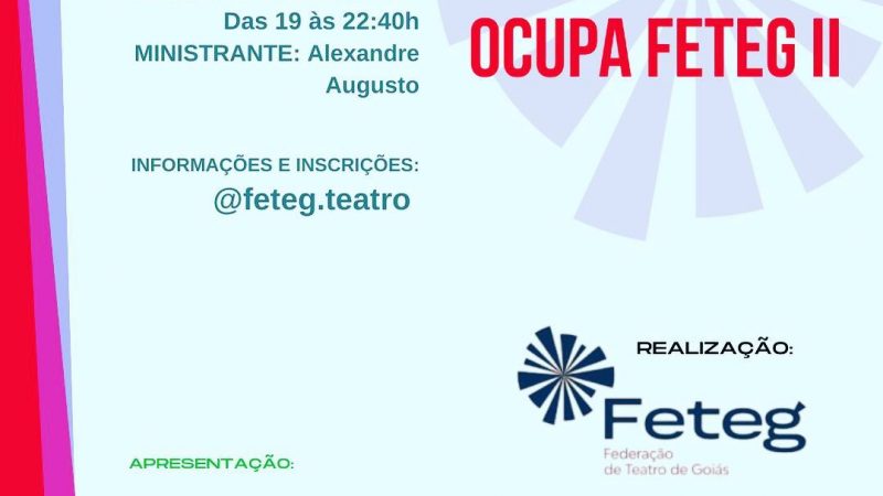 Oficina gratuita de Iniciação à Prática de Rasaboxes na sede da FETEG