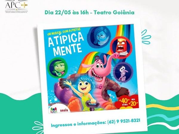 ATÍPICA MENTE – Um Musical com Autistas no Teatro Goiânia