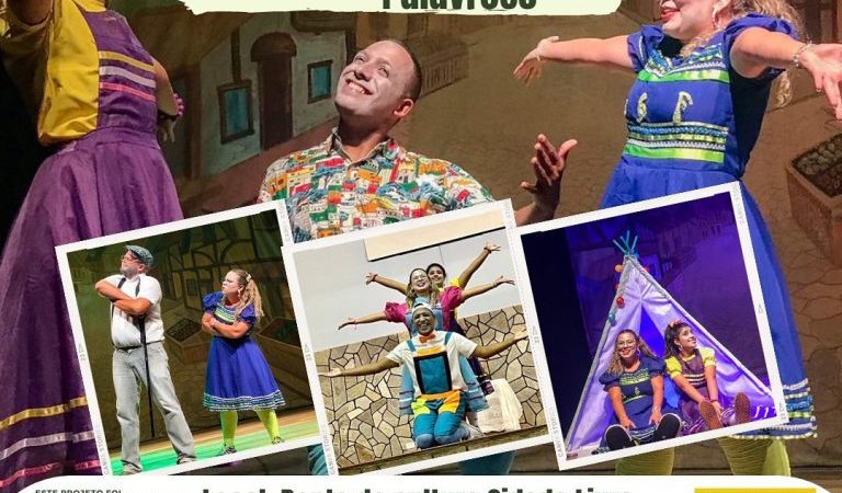 Apresentação gratuita do espetáculo “Palavras Palavrinhas e Palavrões” em Aparecida de Goiânia