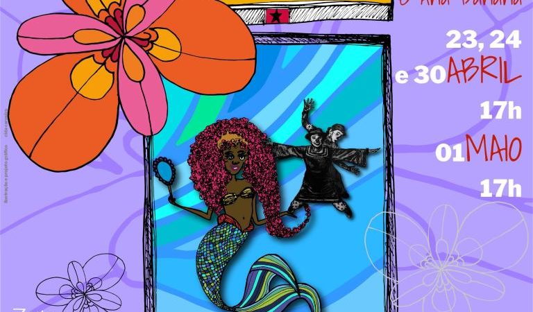 O Zabriskie Teatro estreia “A Pequena Sereia”, novo espetáculo com Juca Mole e Ana Banana