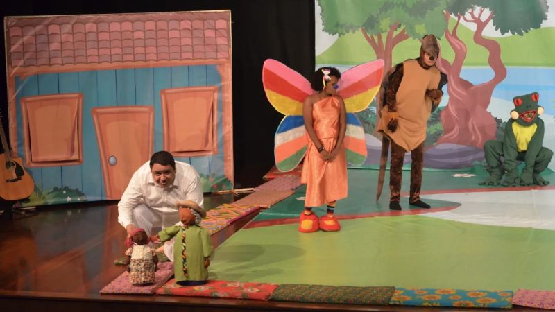 Imagens “Guela Seca” no Teatro Popular Oscar Niemeyer no último dia 27 de setembro