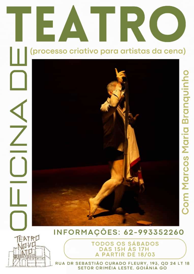 Oficina de “Teatro Para Todos” no Teatro Novo Ato