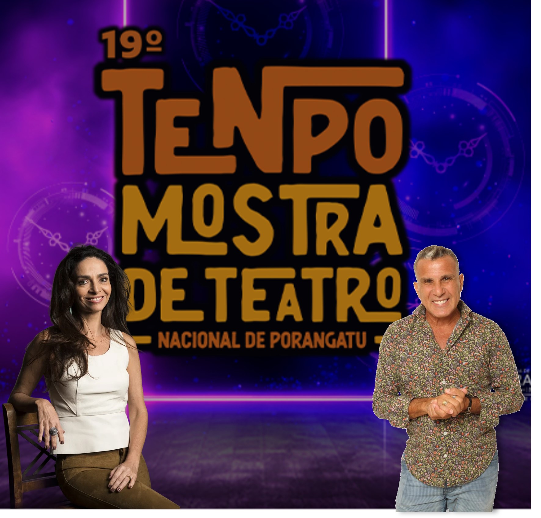 Claudia Ohana e Eri Jhonson desembarcam em Poragantu para Mostra de Teatro Nacional